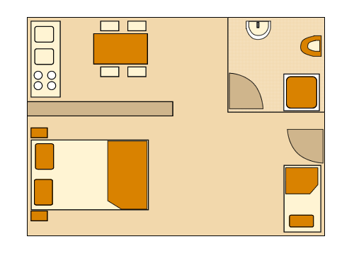 Apartment - A2 Ground-plan