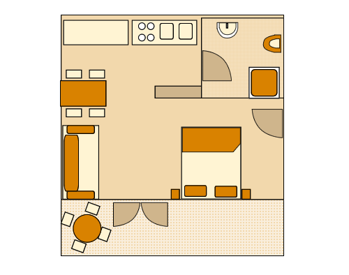 Apartment - A4 Ground-plan